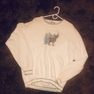 Never worn Mens Deer sweater